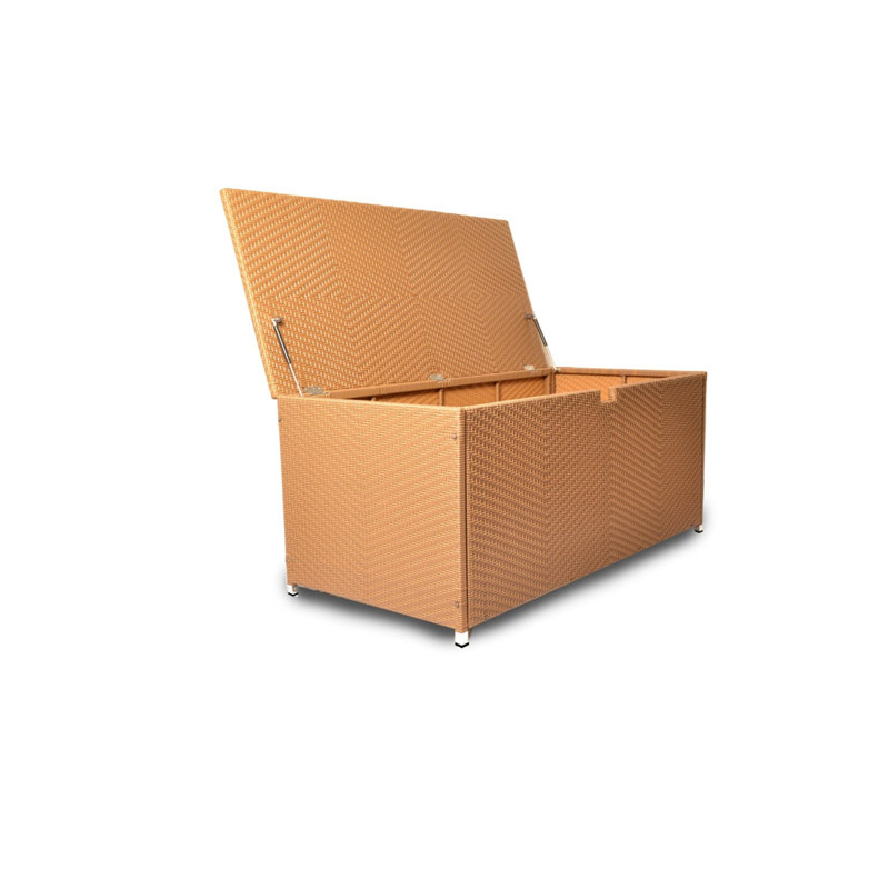 Sea Pines 26 Cubic Feet, Water Resistant Deck Box, Java