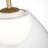 Suma 1 Light Dining Room Pendant With White Opal Etched Shade-112699562