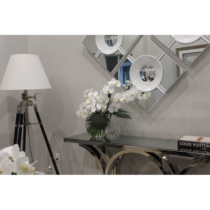 Phalaenopsis Orchid Floral Arrangement in Vase