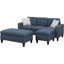 Canapé modulaire réversible 3 pièces Modern Canapé