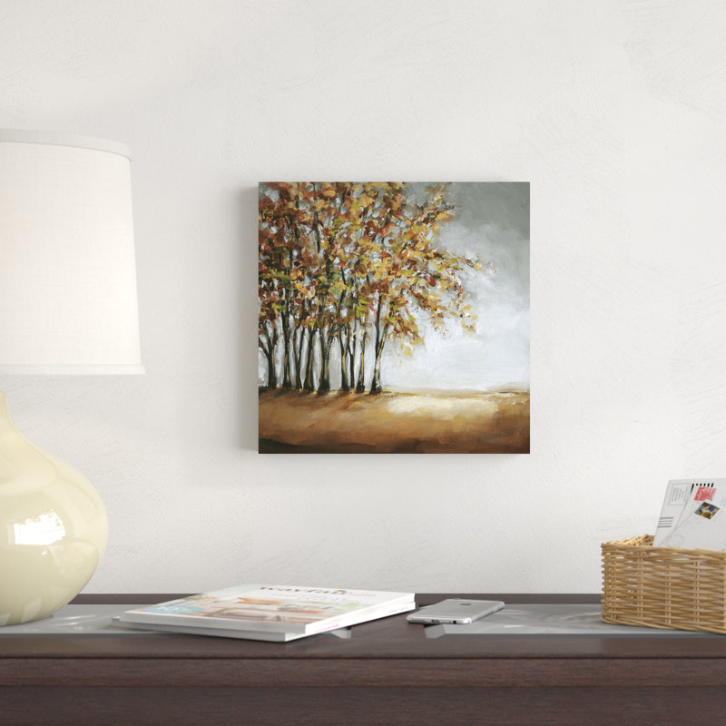 Arbre en automne, H 12 po x l 12 po x P 1 po