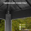 8 Ft. W x 6 Ft. D Aluminum Grill Gazebo-90580270-90580307