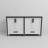 Double Bath Vanity with Cultured Marble Top-1490437188