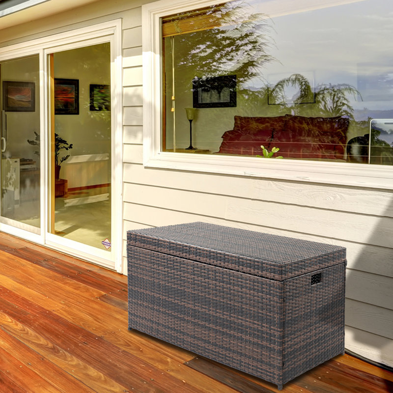 Boîte de rangement pour terrasse 132 gallons Vinsunny