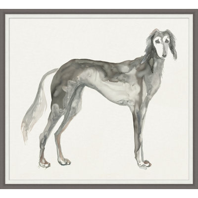 Mon Chien Élégant 1 Print