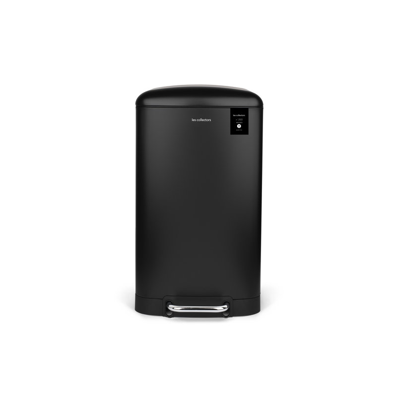 Abfalleimer mit Fußpedal, 30 L, Black