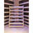 Hemlock Wide Flat Grid Sauna Room Backrest