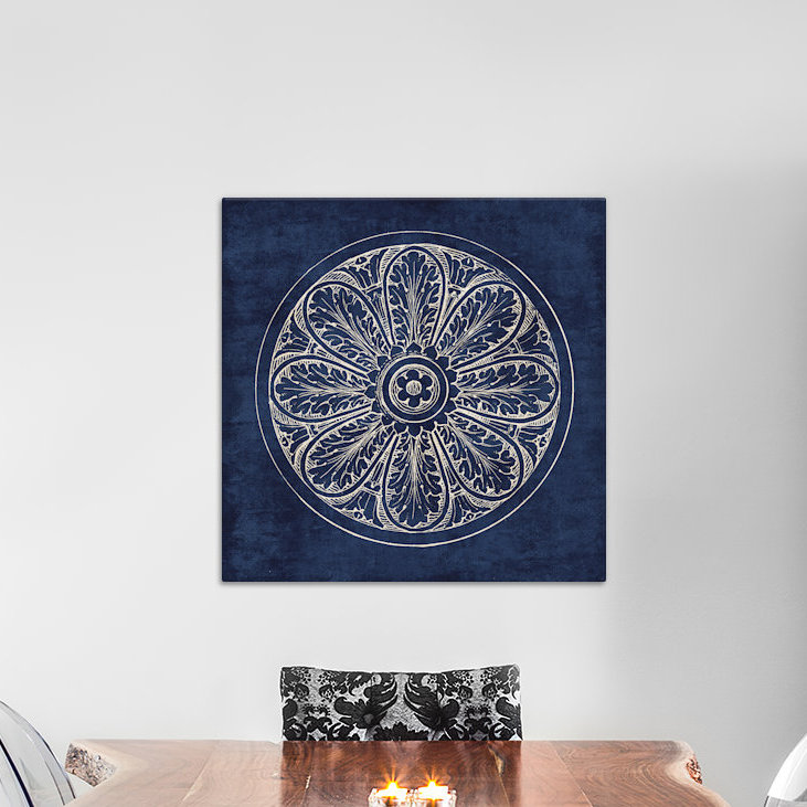 « rosette viii », reproduction, H 26 po x l 26 po x p 1,5 po, Toile
