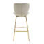 Foosland Upholstered Counter Stool with Metal Frame-340827996-340827997