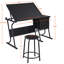 Adjustable Metal Base Drafting Table