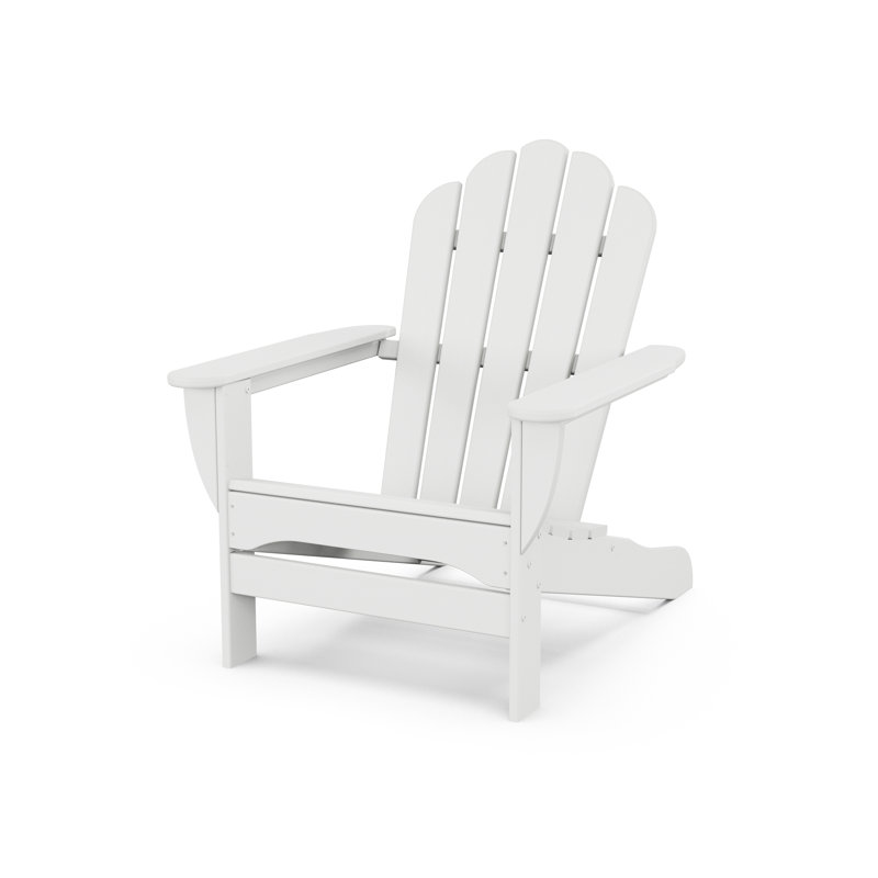 Fauteuil Adirondack surdimensionné Monterey Bay, Blanc classique