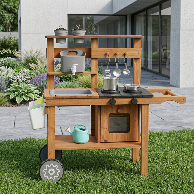 Outdoor Kids Kitchen Playset
