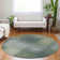 Premium Machine Washable Tweedy Olive Rug