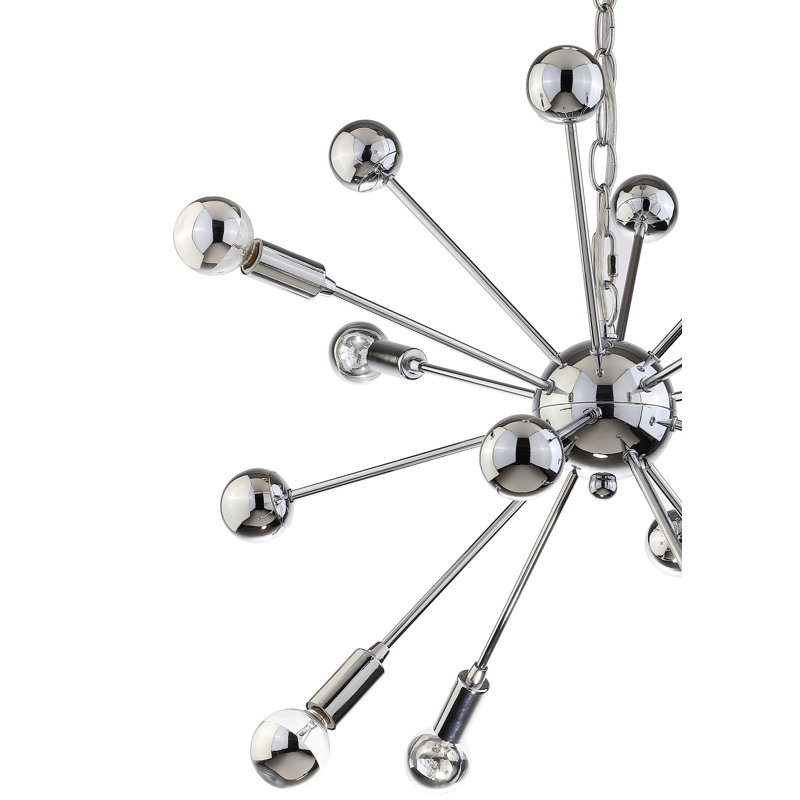 Lustre sphère spoutnik 8 lumières Stegner