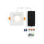 RCT 4 pouces carré haute puissance régressé Downlight 5 CCT et tournevis universel-134433497