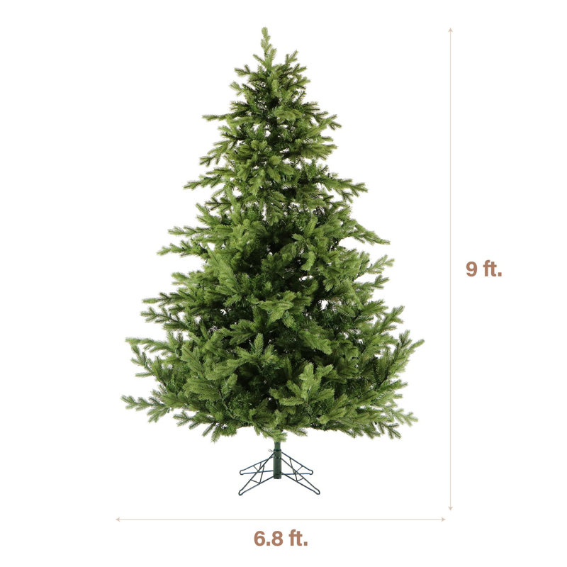 Foxtail 9' Green Pine Artificial Christmas Tree