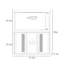 Aquarium 100 gallons rectangulaire blanc Eco