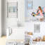 Chauffe-serviettes électrique mural-72532140
