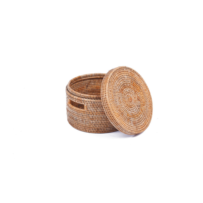 Rebrilliant Rattan Decorative Basket