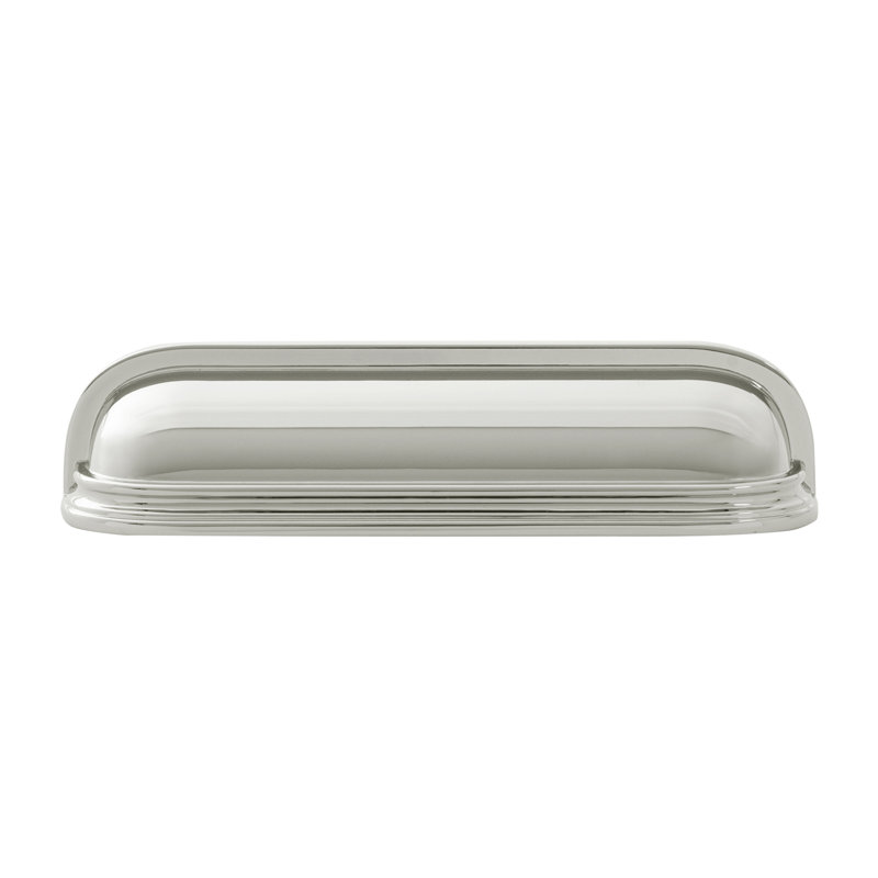 Berkshire Collection Cup Pull - Cabinet Pull - Farmhouse Hardware for Drawers & Cabinets, 3", Polished Nickel