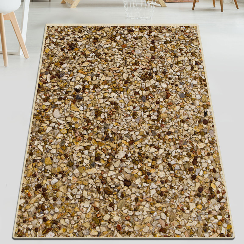 Daved Solid Colour Area Rug, Rectangle 100 x 180cm