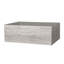 Commode de rangement grise à 6 tiroirs avec grands bacs en tissu | Idée de cadeau-1224293499