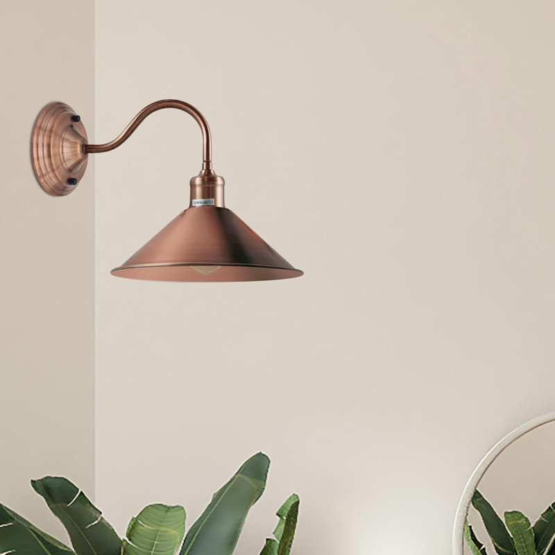 Clementina Armed Sconce, No, Copper