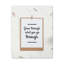 Impression murale inspirante «Grow Through What You Go Through»