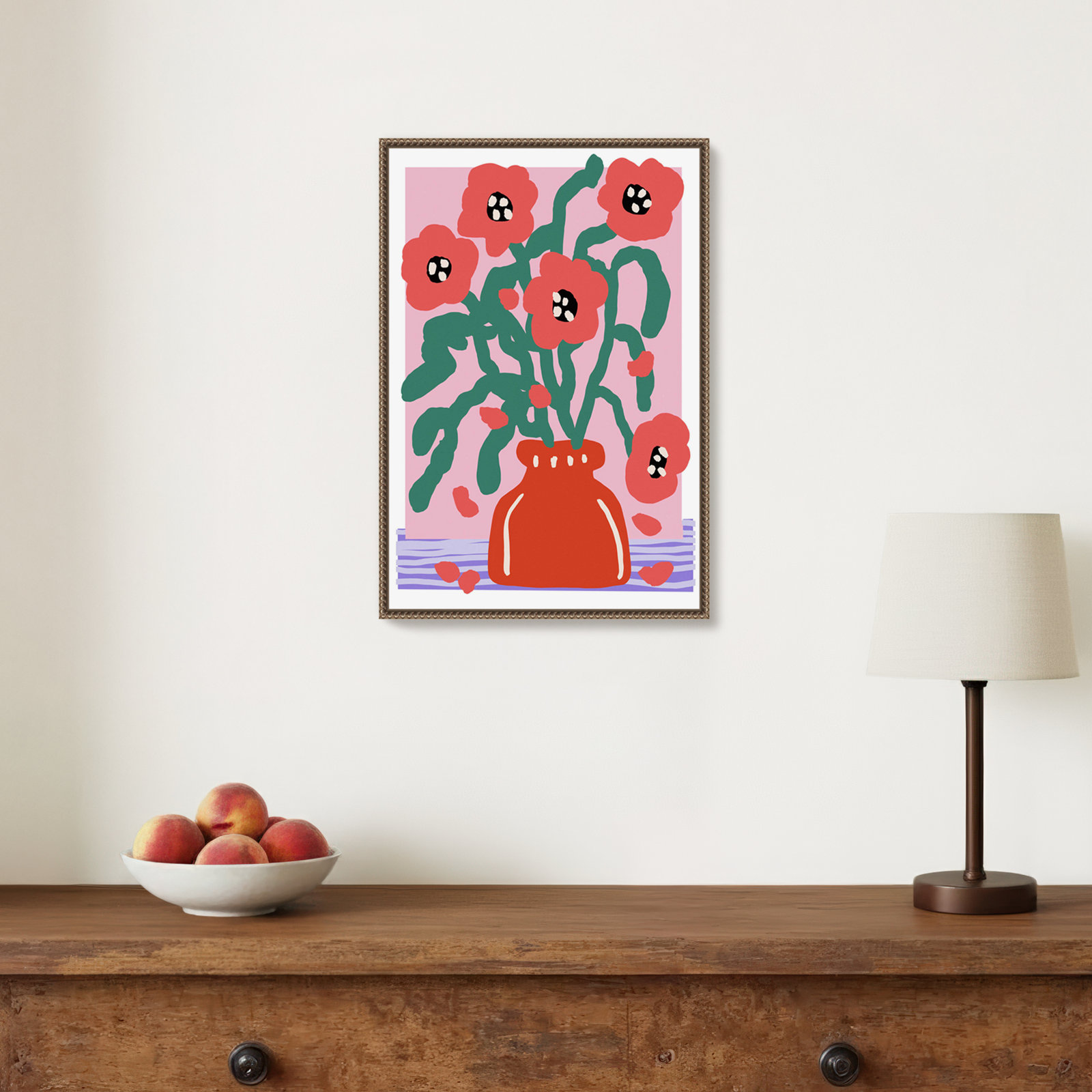 Chasidee "Flower Impression" Canvas Print