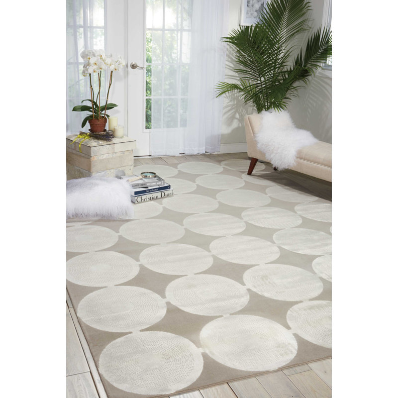Cherise Viscose Geometric Indoor Rug, Rectangle 7'6" x 10'6"