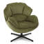 Upholstered Fabric Armchair-1983285830