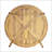 Verona Outdoor Patio Round Acacia Wood Coffee Table, Durable And Weather-Resistant For Natural Elegance