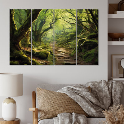 Woodland Serenity Landscape & Nature Wall Decor on Metal