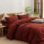 Ensemble de housse de couette 100% coton délavé Bestouch Bestouch-114986045-114986046