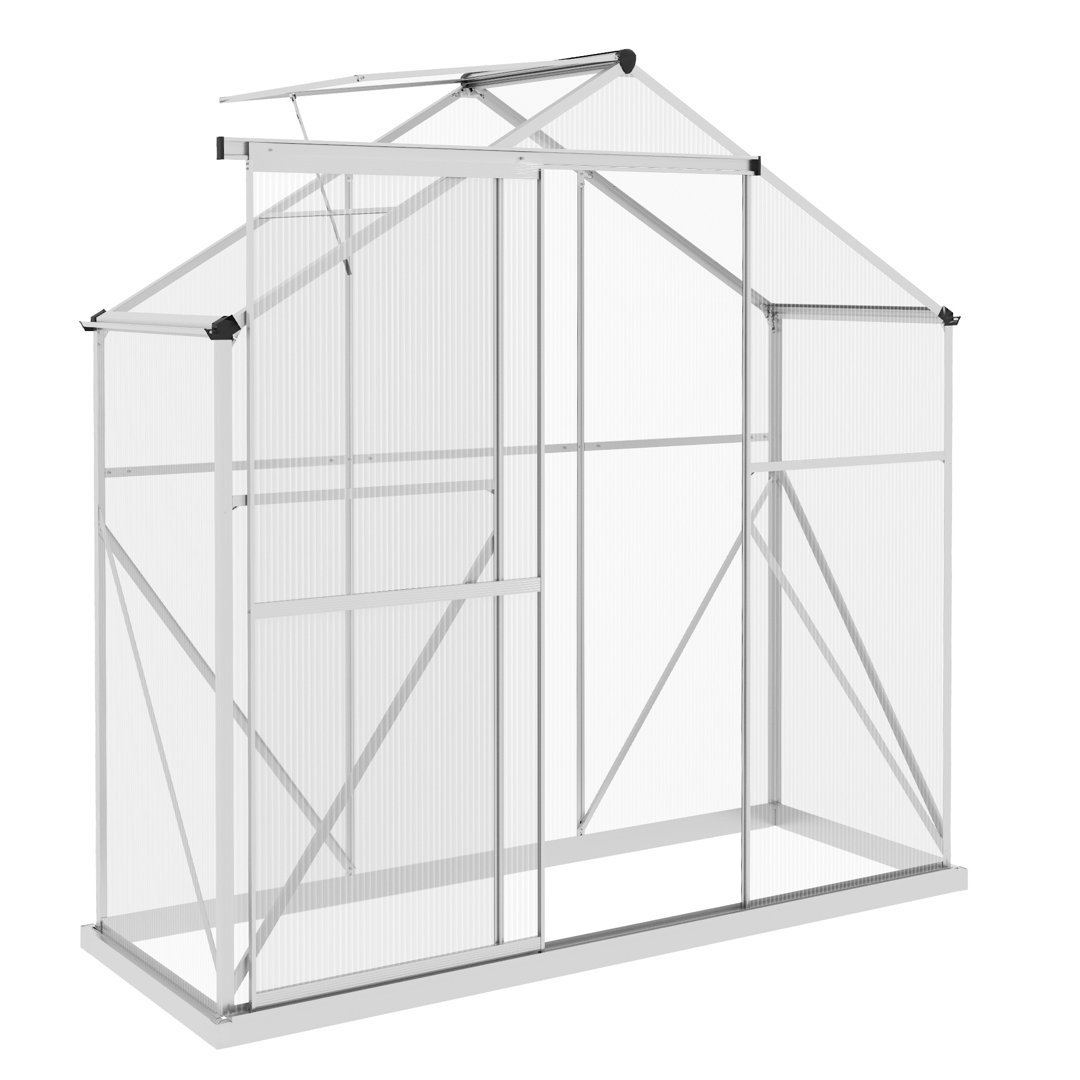Brydin 15 Ft W x 5.8 Ft D Greenhouse