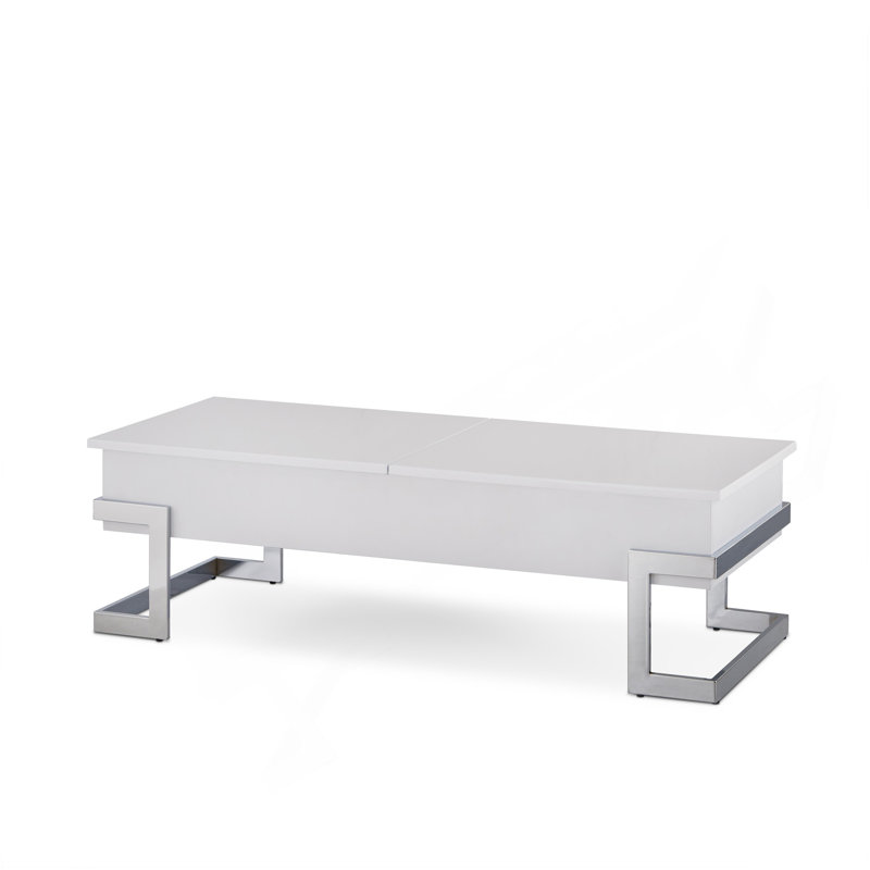 Table basse Calmam, Blanc