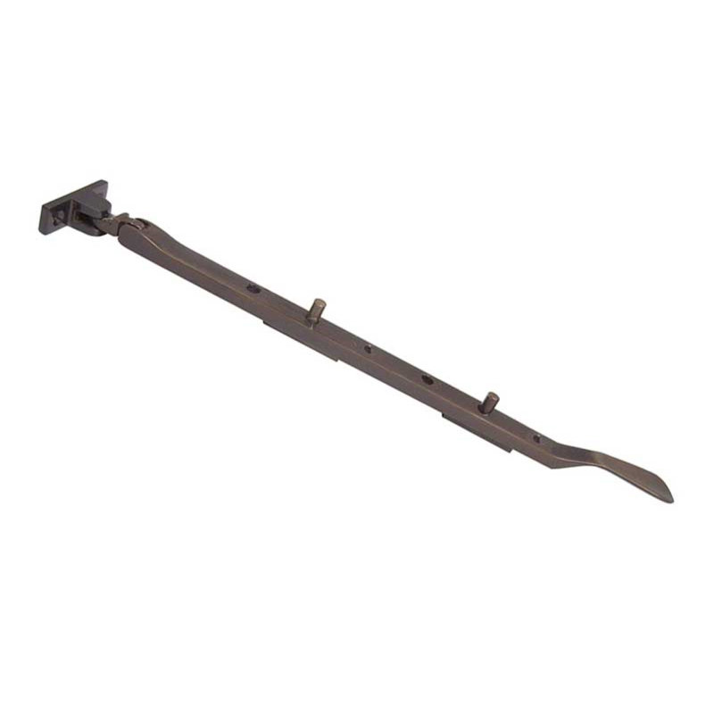 250Mm Db Casement Stay, Dark Bronze, 25cm H x 1.5cm W x 2.2cm D