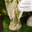 Statue 31 po H 31 po avec finition moussue