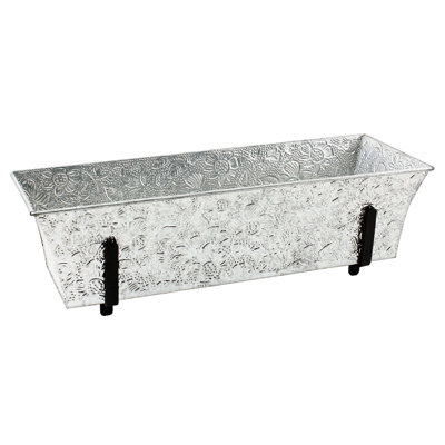 Nekeysha Metal Railing Planter