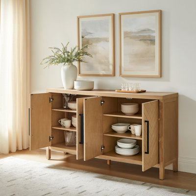 Buffet Gladine brun foncé