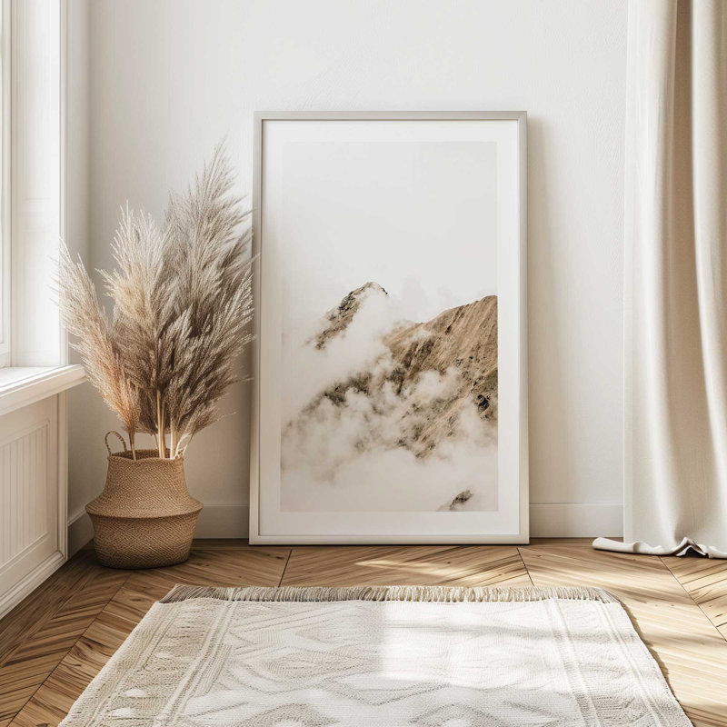 Impression sur toile Hazy Horizons II, sans cadre, Cadre en zinc patiné, H 15,25 po x l 12,25 po x P 1,25 po