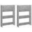 Wall Shoe Cabinets 2 pcs 60x18x90 cm Engineered Wood-64414196