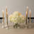 Wedding Collection 14In. Artificial Hydrangea Arrangement In Glass Vase