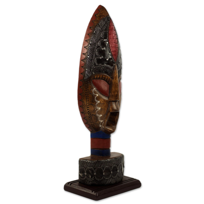 African Handmade Solid Wood Wall Décor