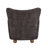Alonzo Upholstered Club Chair with Round Wooden Legs-120328091
