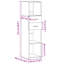 Pristina 30cm Sideboard-1945964781