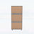 Spacious and Mobile Modern Storage Cabinet for Organized Living-924893826