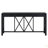 60''Acacia Veneer Console Table With 4 Spacious Drawers, Modern Crisscross Design Entryway Table With Open Bottom Storage,Farmhouse Sofa Table For Living Room,Kitchen,Dining Room,Hallway-863475173