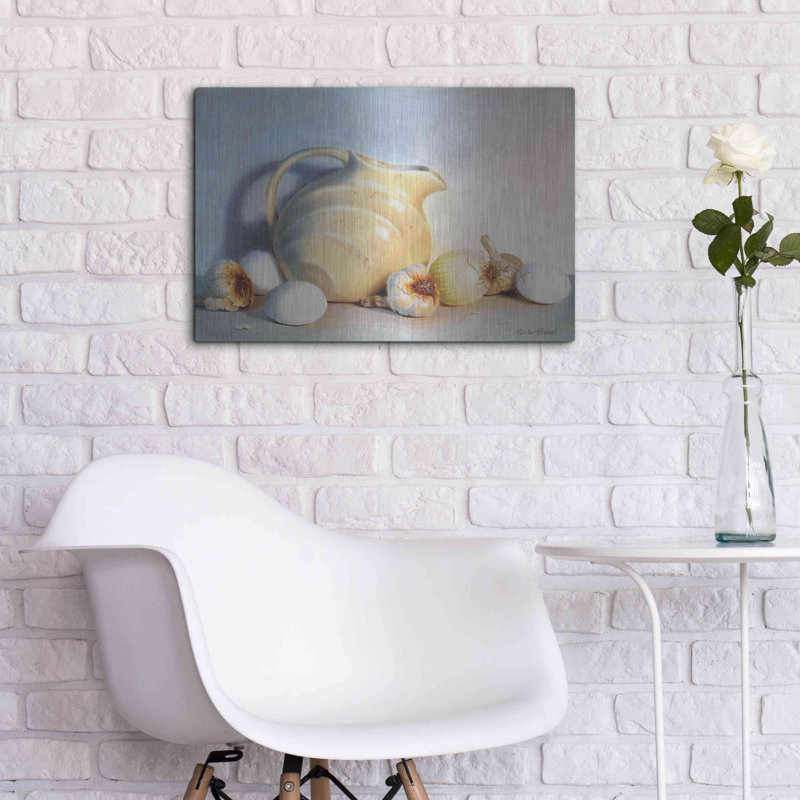 " White Study " by Cecile Baird, 16" H x 24" W