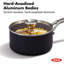 Oxo 10 Pieces Hard-Anodized Aluminum Non Stick Cookware Set